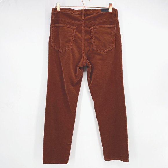 Ag Adriano Goldschmied Isabelle Button Up Corduroy Pants - Picture 4 of 11